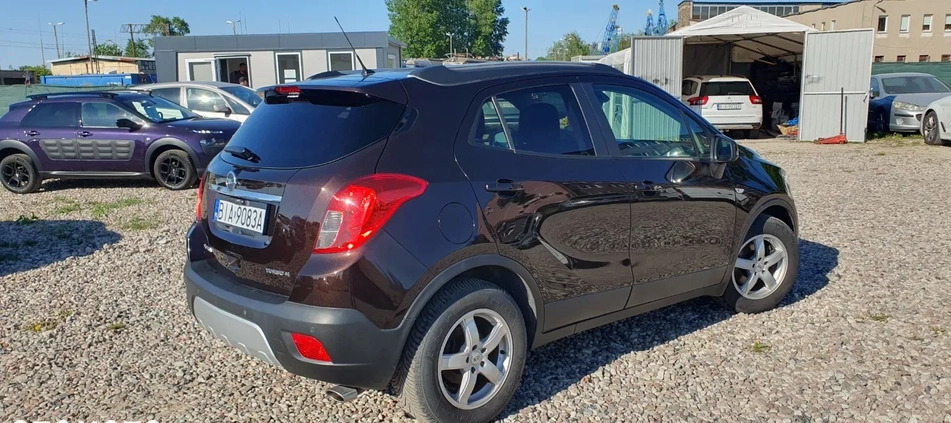 Opel Mokka cena 44900 przebieg: 122000, rok produkcji 2015 z Pieniężno małe 667